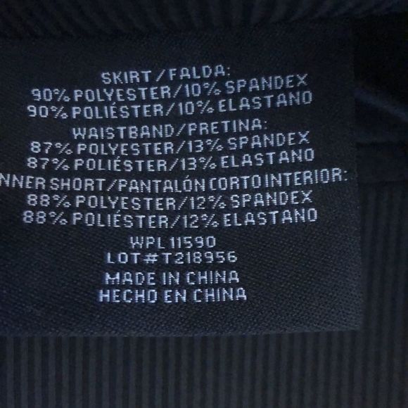 32 Degrees Cool Ladies' Skort Skirt With Shorts size large - Picture 7 of 11